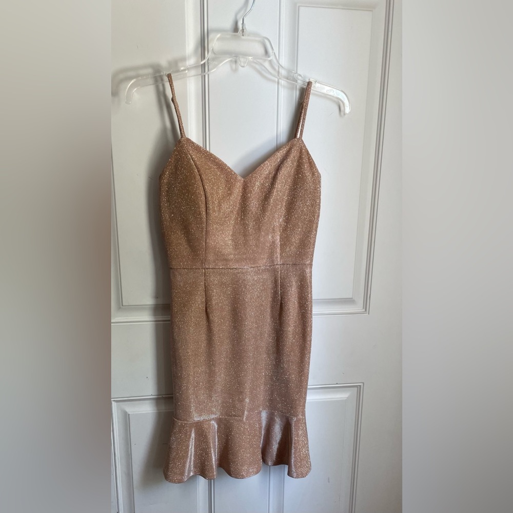 Golden dress